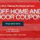 20% off $25+ Home and Outdoor Purchases, promo code C20LABORDAY